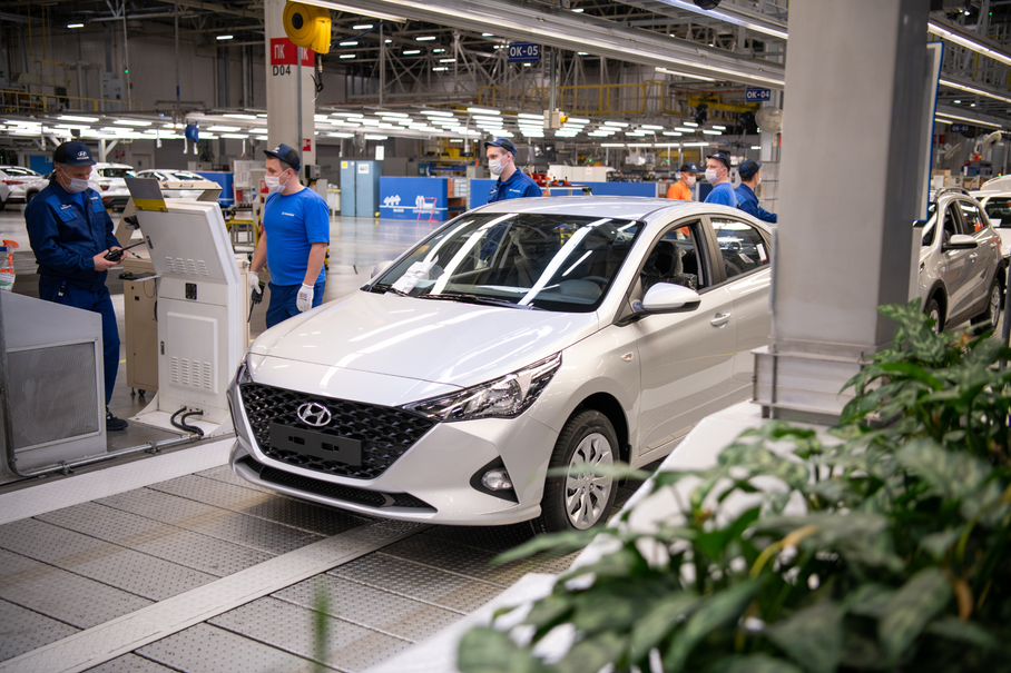 Стало известно, сколько Hyundai и Kia выпустят в Санкт-Петербурге