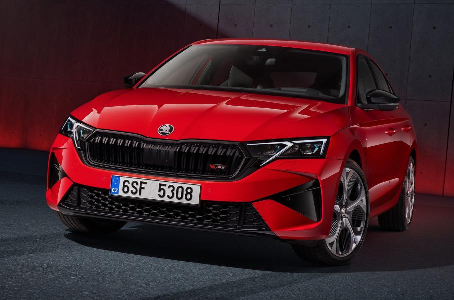 Обновленная Skoda Octavia RS