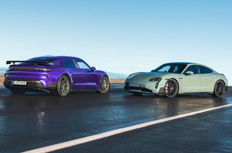 1108 сил и 2,2 секунды до «сотни»: представлен экстремальный Porsche Taycan Turbo GT