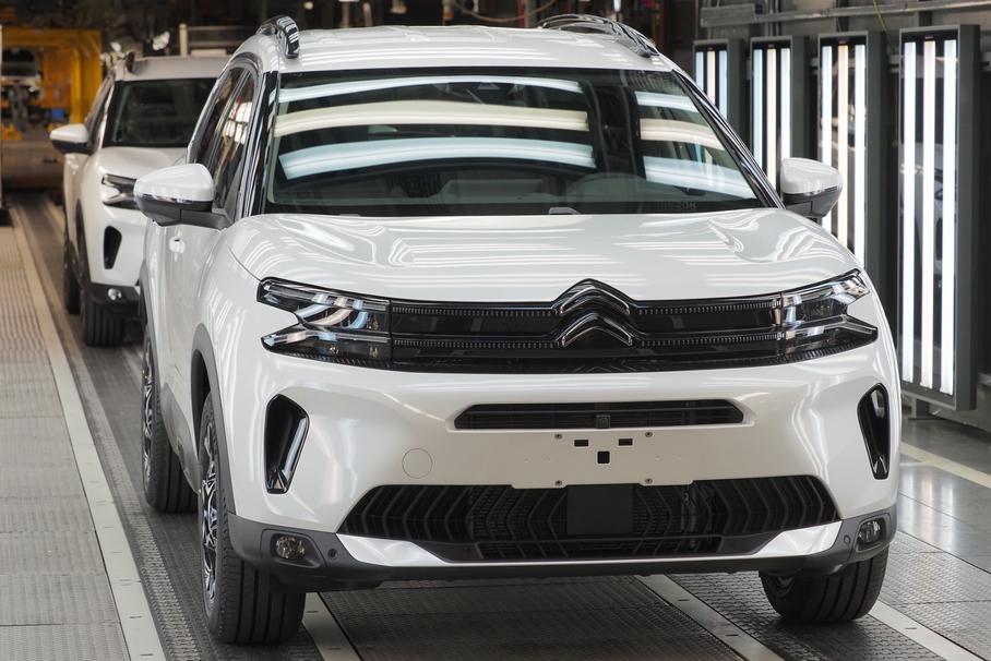 Citroen C5 Aircross на заводе в Калужской области