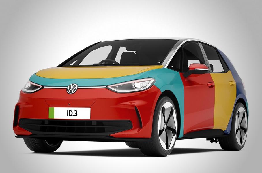 У Volkswagen ID.3 появилась лимитированная версия Harlekin