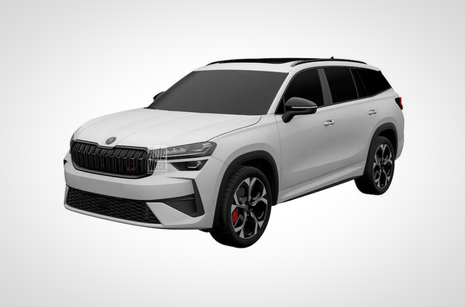 «Горячий» Skoda Kodiaq RS: первые изображения