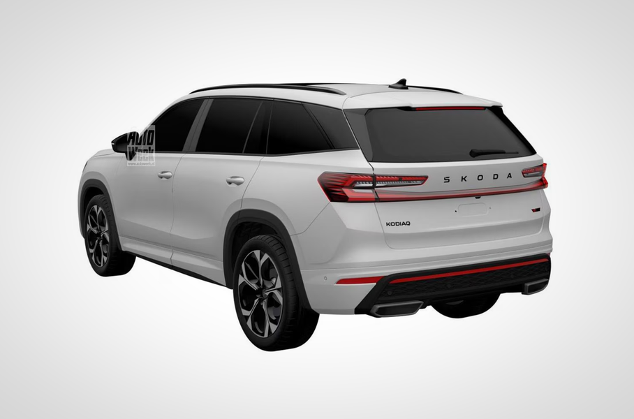 «Горячий» Skoda Kodiaq RS: первые изображения