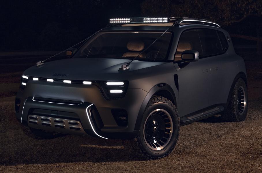 Раскрыта внешность самого большого кроссовера Smart