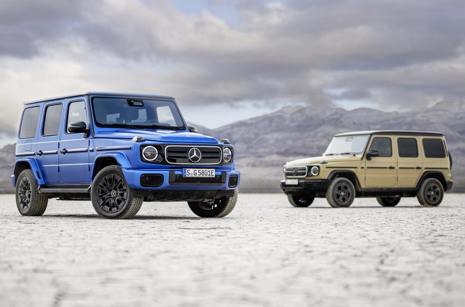Четыре мотора и 1164 Нм крутящего момента: представлен электрический Mercedes-Benz G-Class