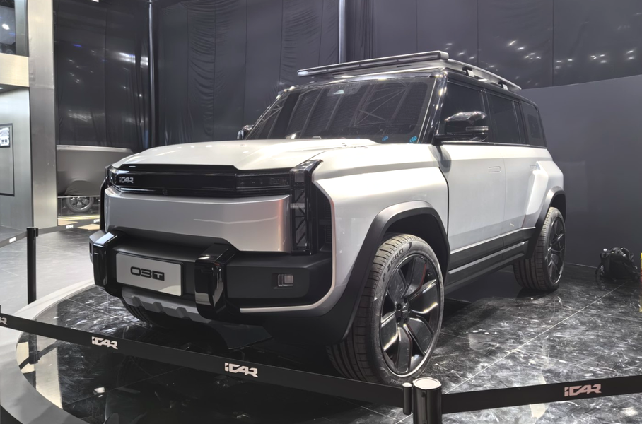 Chery iCar 03, который может добраться до России, получил внедорожную версию