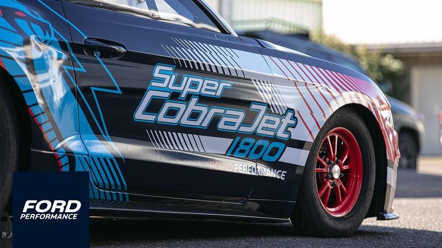 Ford показал рекордный заезд дрэгового электромобиля