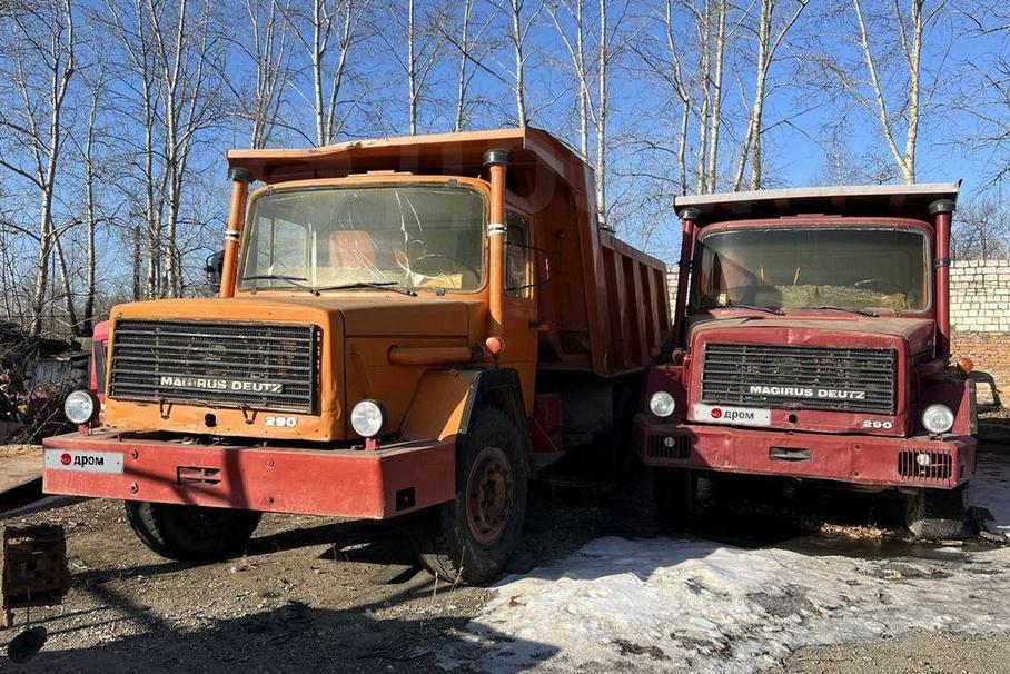 В Амурской области продают грузовики Magirus, которые строили БАМ
