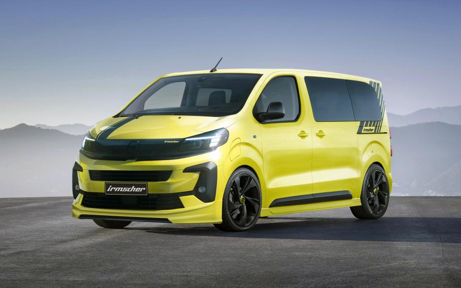 Irmscher сделал дерзкий «спортивный» микроавтобус Opel Vivaro