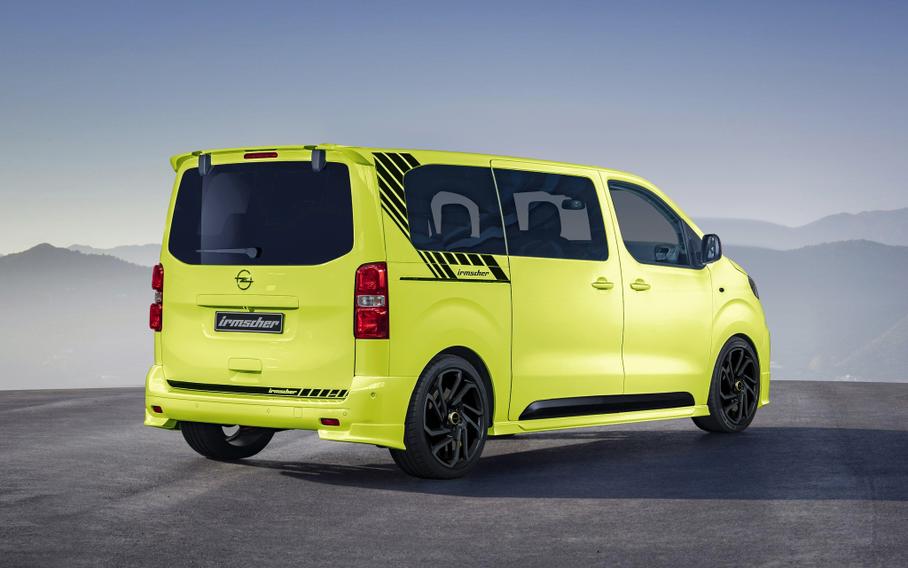 Irmscher сделал дерзкий «спортивный» микроавтобус Opel Vivaro