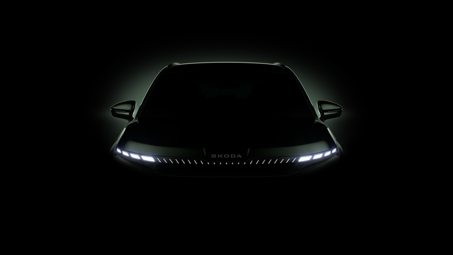 Skoda показала тизер электрокроссовера Elroq