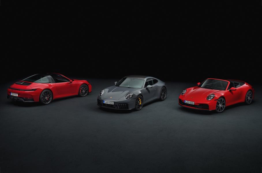 Представлен первый в истории гибридный Porsche 911