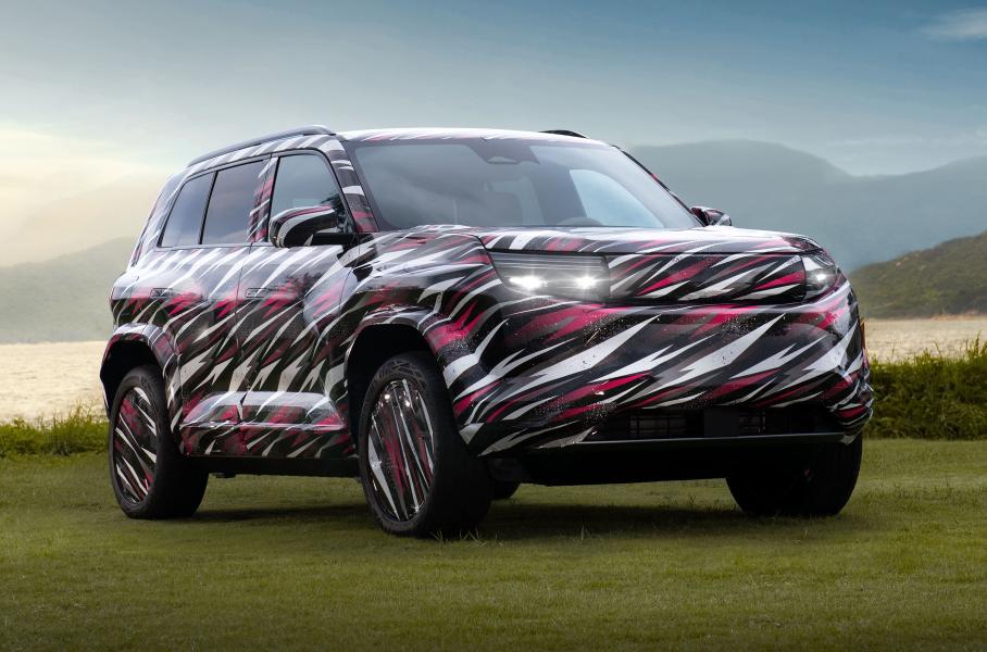 BYD выпустит стильный электрический кроссовер: первые фотографии