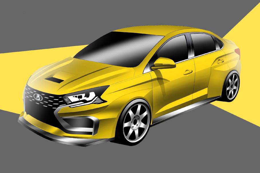 Гоночная Lada Iskra: первое изображение