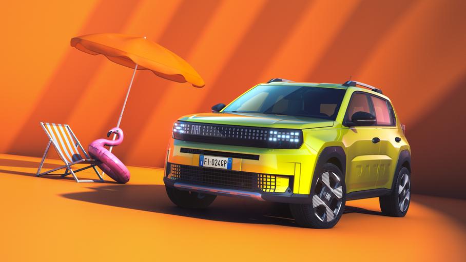 Fiat показал новый хэтчбек Grande Panda