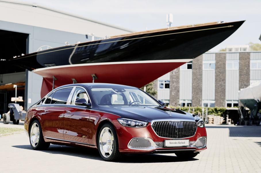 Седан Mercedes-Maybach S-Class получил особую версию в честь гоночной яхты