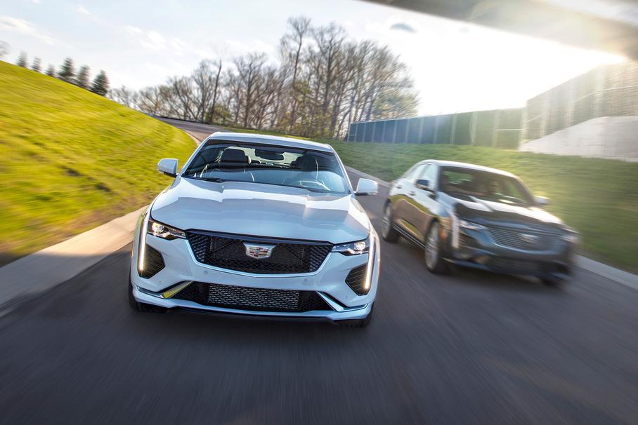 Раскрыты подробности о новом седане Cadillac CT4
