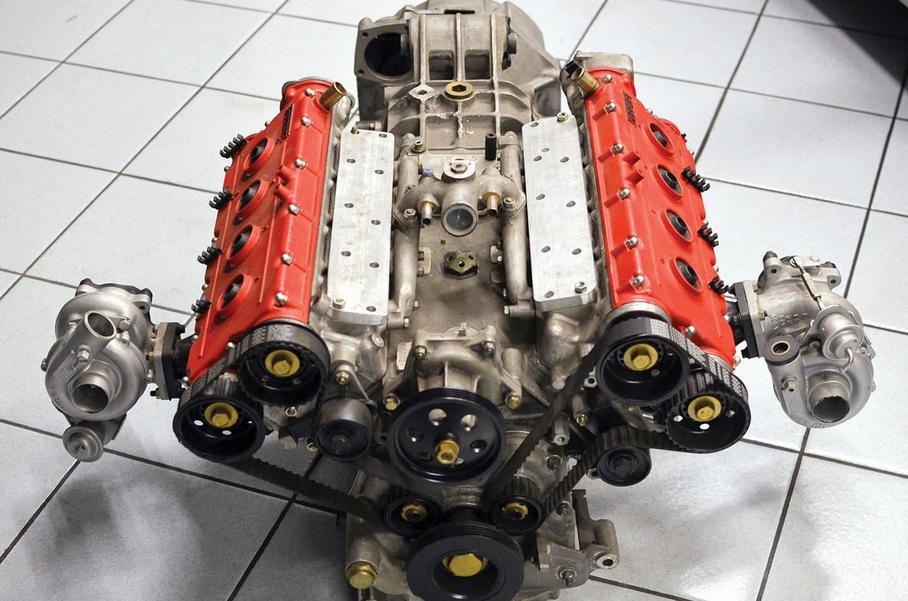 Продается уникальный экспериментальный турбомотор Ferrari из восьмидесятых
