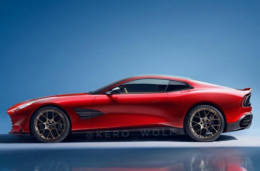 Раскрыта внешность нового суперкара Aston Martin Vanquish c V12