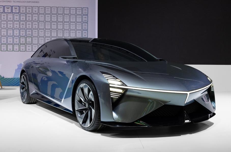 Китайский SAIC показал концептуальное купе с дизайном в стиле Lancia
