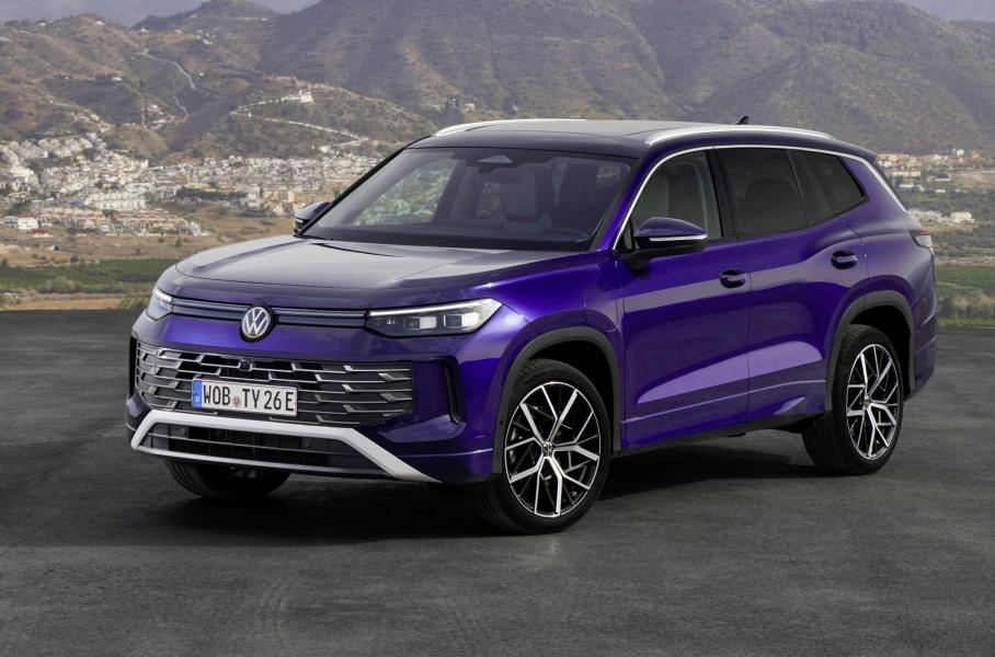 Вместо Tiguan Allspace: представлен кроссовер Volkswagen Tayron для Европы