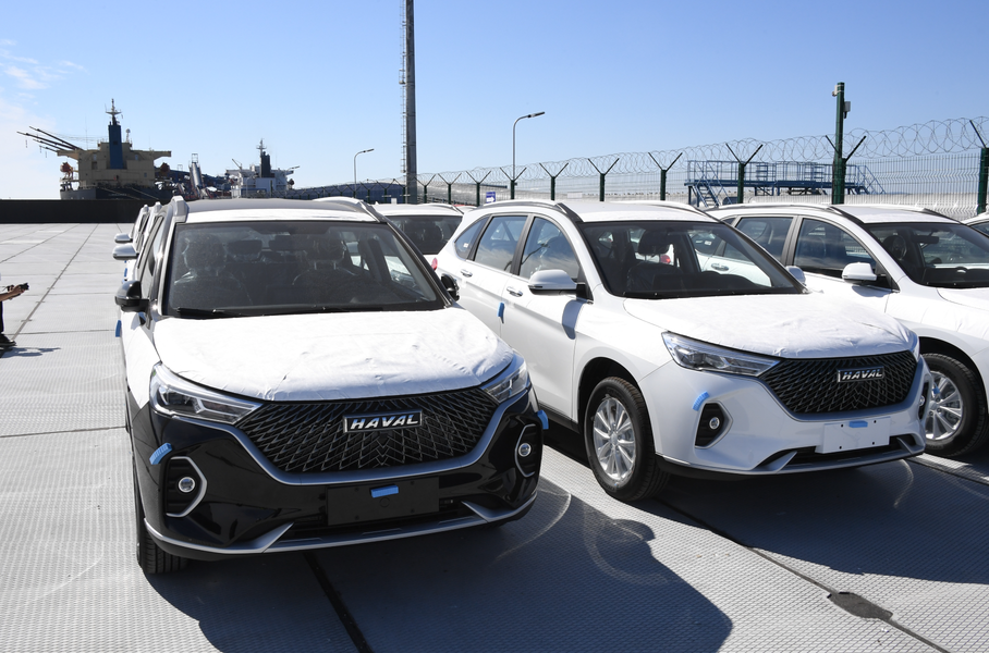Haval в новом морском пункте пропуска Суходол в Приморском крае