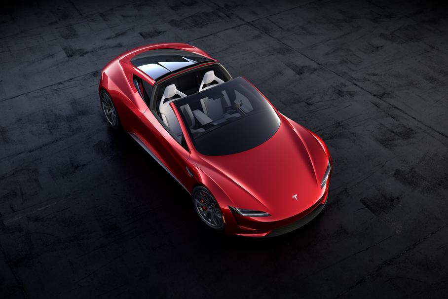 Концепт Tesla Roadster 2017 года