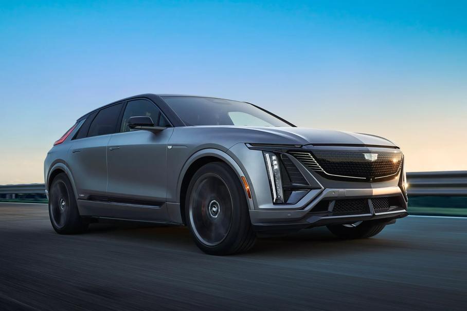 Каким будет «заряженный» Cadillac Lyriq V: официальные фотографии