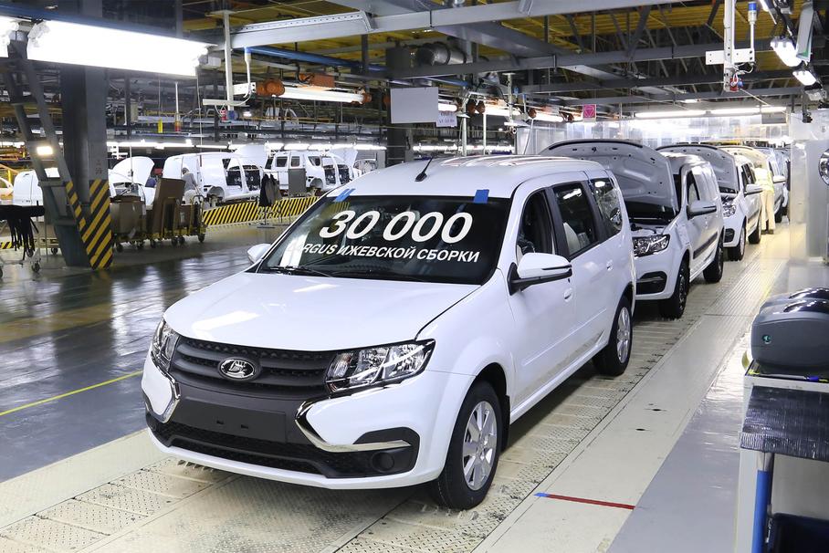 Цифра дня: сколько Lada Largus успели собрать после переноса производства