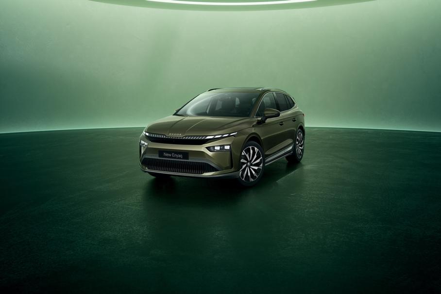 Skoda представила обновленное семейство электрокроссоверов Enyaq