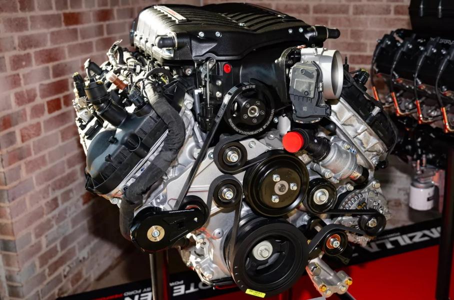 Ford Coyote V8 5.0 с нагнетателем Whipple