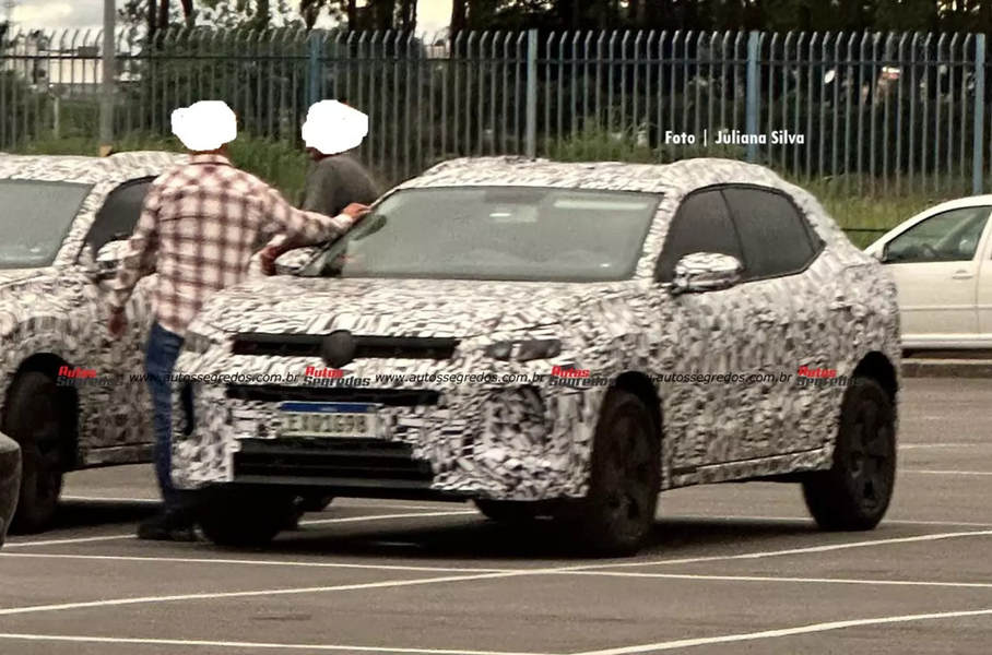 Шпионский снимок с тестов Volkswagen Tera