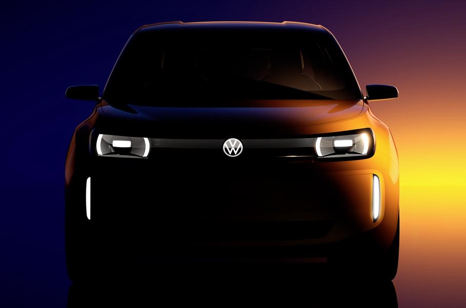 Бюджетный электрокар Volkswagen: первое изображение
