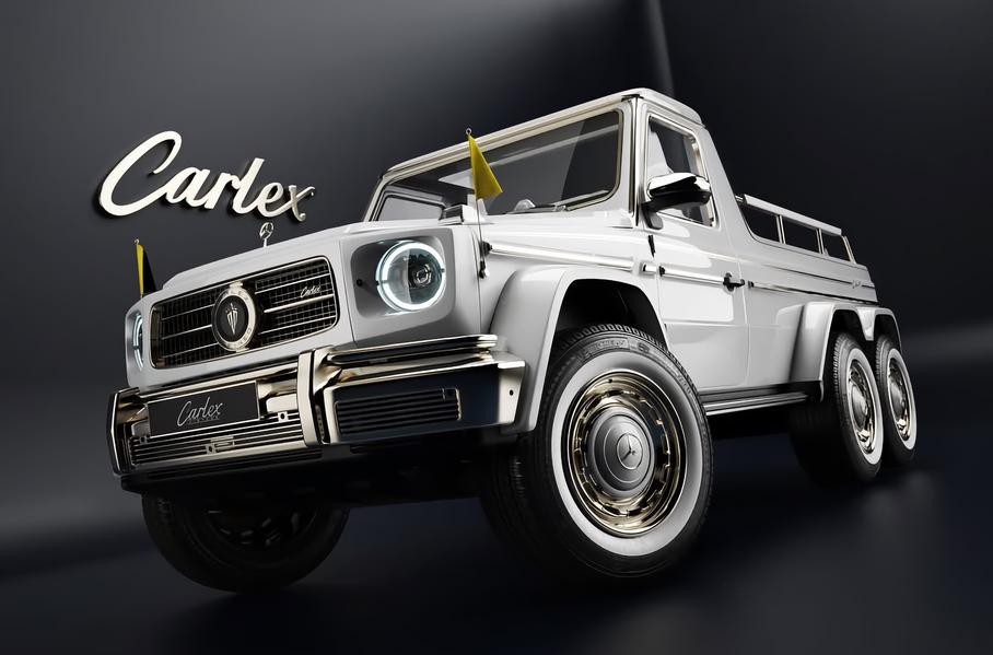 Mercedes-AMG G 63 превратили в трехосный папамобиль