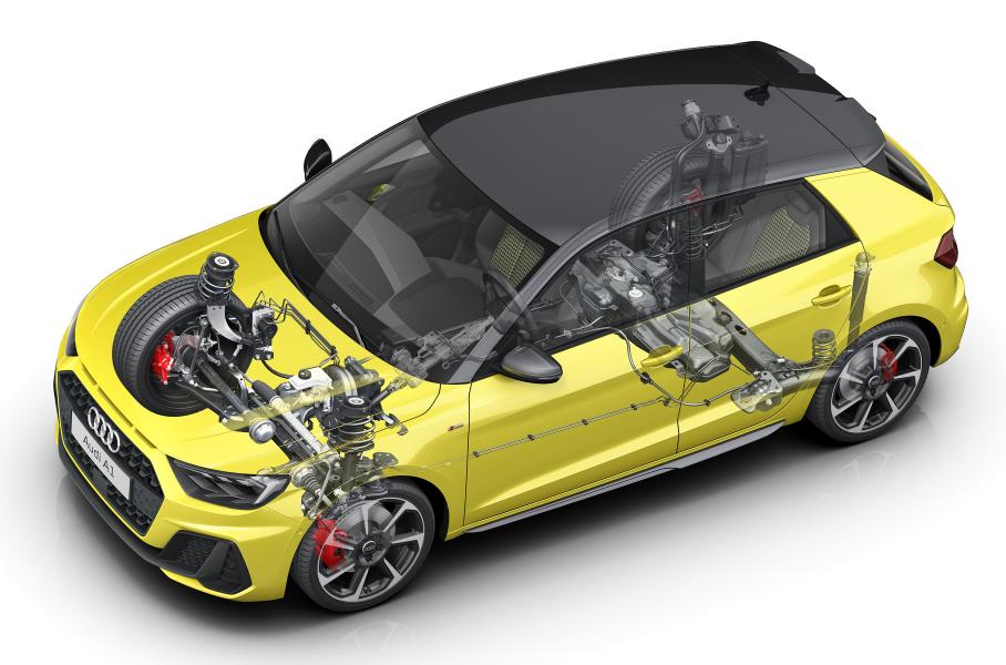 Новый Audi A1: виртуальная приборка и 200-сильный мотор