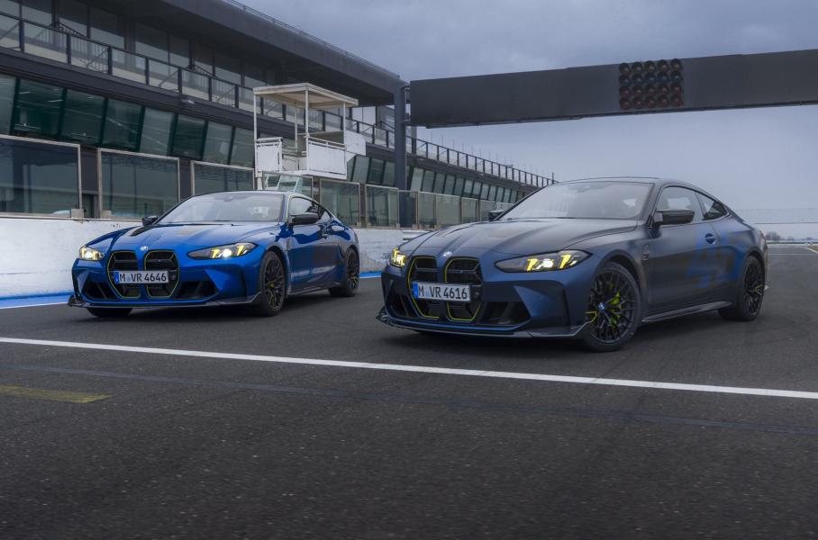 BMW выпустила особую версию M4 CS ко дню рождения Валентино Росси