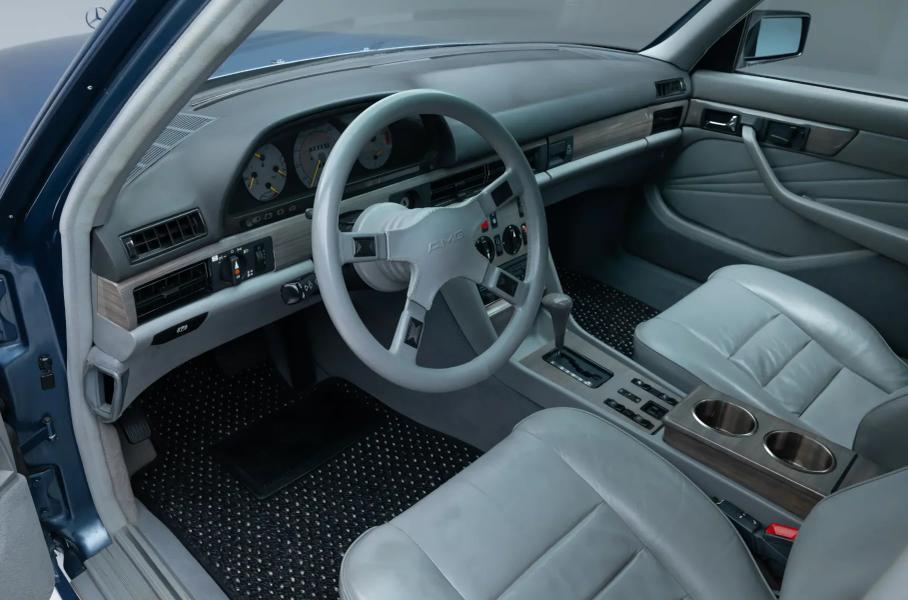 Уникальный Mercedes-Benz 500 SEL директора американского AMG пустят с молотка