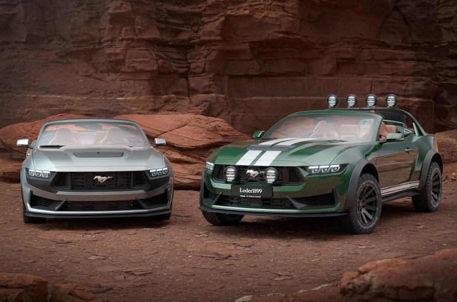 В Германии разработали Ford Mustang по мотивам машины из фильма «Афера Томаса Крауна»