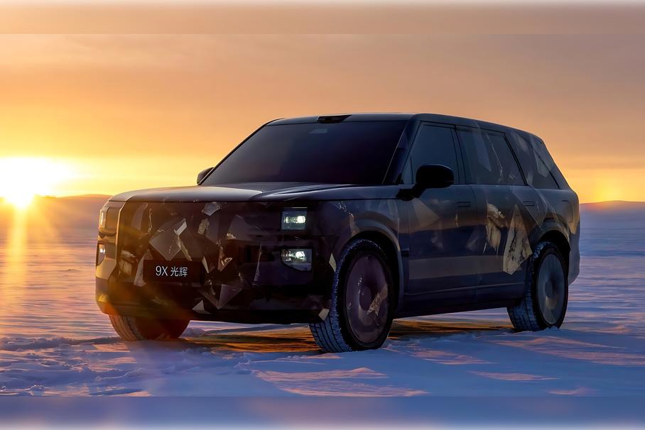 Zeekr 9X Grand, похожий на Range Rover: появились первые фотографии и подробности