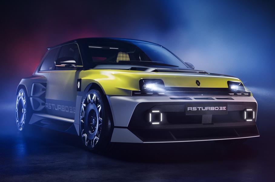 Renault выпустила электрокар по мотивам модели 5 Turbo из 1980-х
