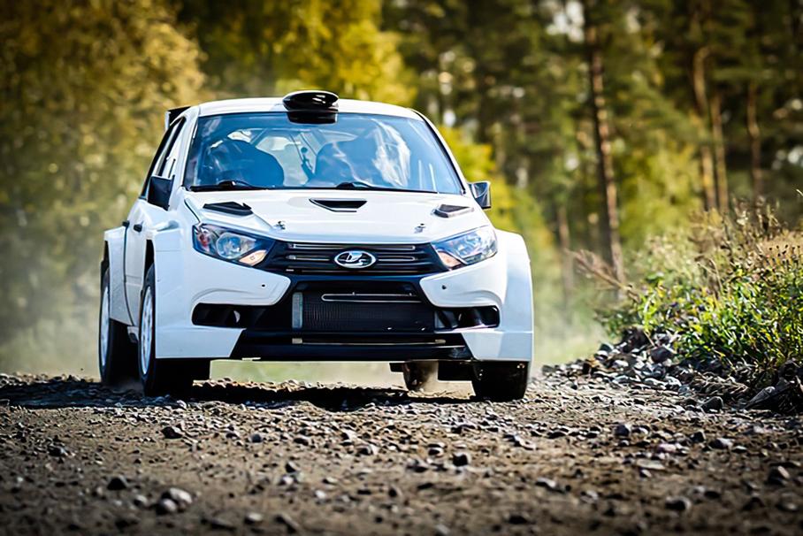 340 сил и полный привод: в России достроили раллийную Lada Granta