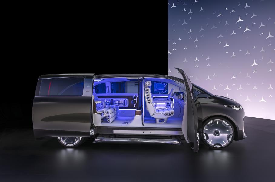 Mercedes‑Benz представил ультрароскошный минивэн Vision V