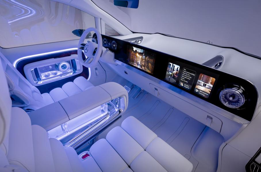 Mercedes‑Benz представил ультрароскошный минивэн Vision V
