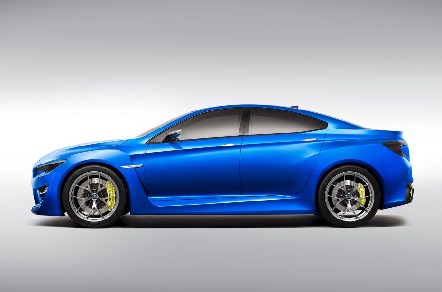 Компания Subaru представила предвестника WRX нового поколения