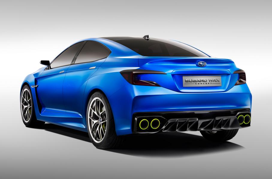 Компания Subaru представила предвестника WRX нового поколения