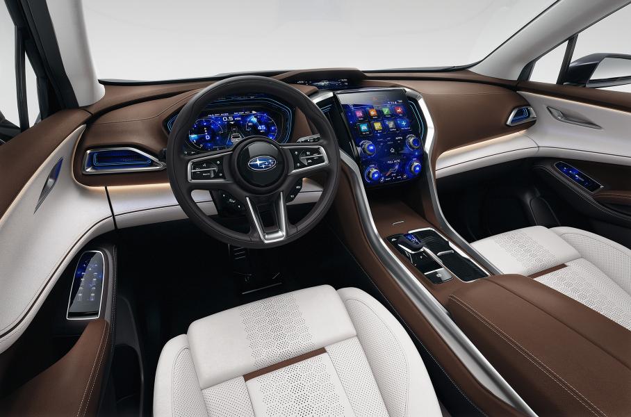 Subaru приблизила к серии новый большой кроссовер