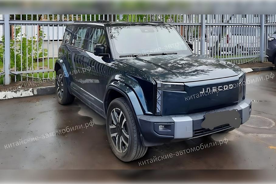 Фотофакт: электрический кроссовер Jaecoo EJ6 уже в России