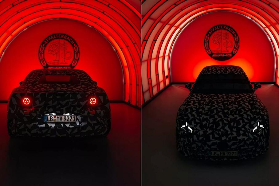 Электрический суперседан Mercedes-AMG: первые изображения
