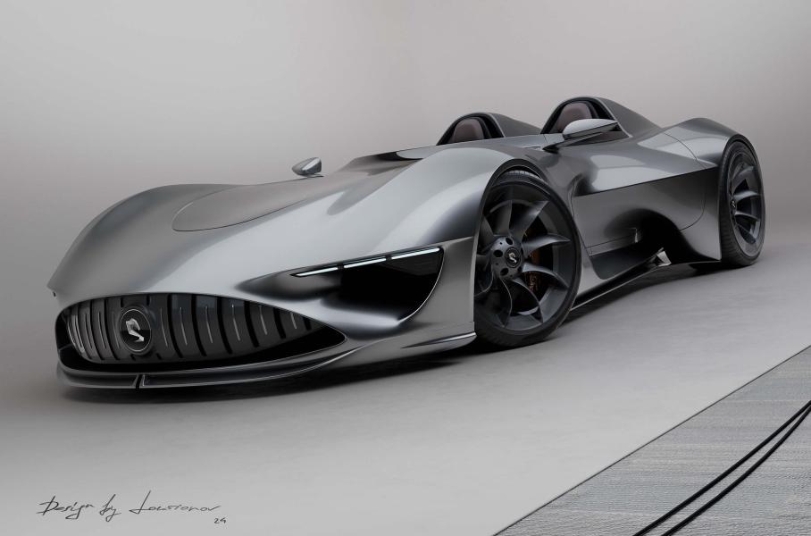 Представлен спидстер Engler Mosslr в стиле Mercedes-Benz SLR McLaren Stirling Moss