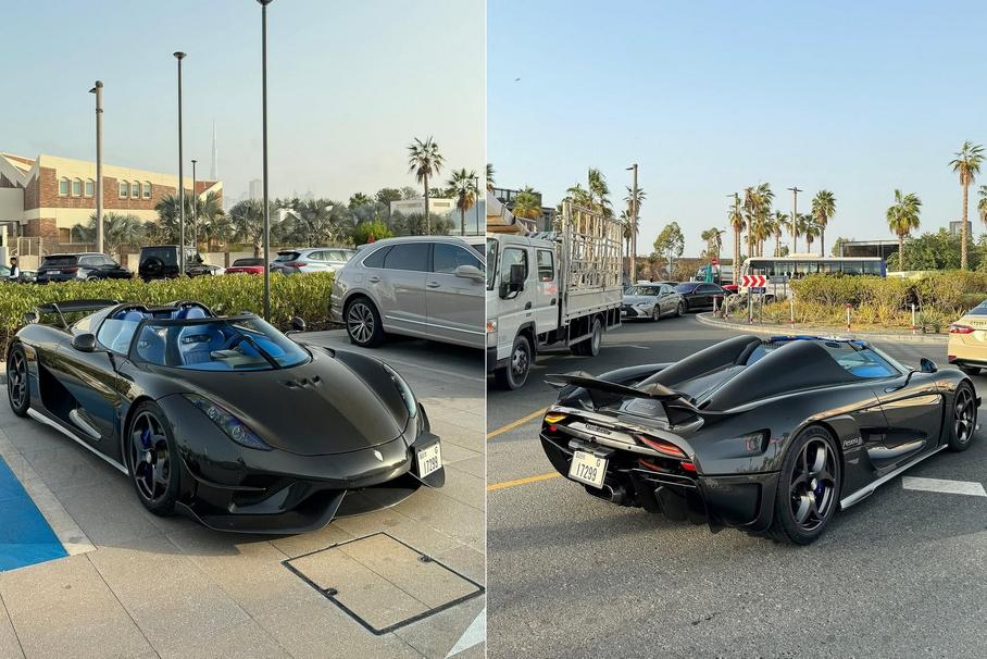 Будущий российский Koengigsegg Regera у прошлого владельца в ОАЭ